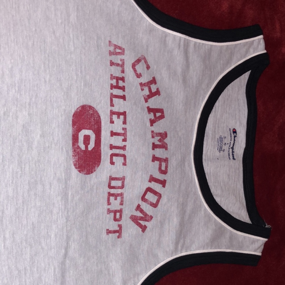 Champion muscle tee!